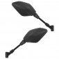 MIRRORS SET - BAR END SIDE MIRROR FOR YAMAHA 700 MT-07 2014>, 300 MT-03 2016>, 900 MT-09 2014> - WITH ADAPTERS M8+M10 (EEC APPROVED). (PAIR). -AVOC- 3700948234655