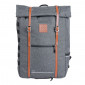 SACOCHE ARRIERE VELO LATERALE SAC A DOS ZEFAL URBAN BACKPACK GRIS 27L FIXATION SUR PORTE BAGAGE (30x45x13) - FABRIQUE EN MATERIAU RECYCLE 3420586600826