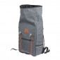 SACOCHE ARRIERE VELO LATERALE SAC A DOS ZEFAL URBAN BACKPACK GRIS 27L FIXATION SUR PORTE BAGAGE (30x45x13) - FABRIQUE EN MATERIAU RECYCLE 3420586600826