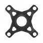 SPIDER FOR EBIKE CHAINRING - SINGLE Ø 104 BLACK ALU 7075 STRONGLIGHT 4 ARMS (FOR BOSCH 4th GENERATION) 3700223722907