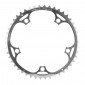 PLATEAU ROUTE 5BRA D.135 TA VENTO 46DTS EXTERIEUR ARGENT ALU 7075 TYPE CAMPAGNOLO 9/10V. 3662458003476