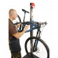 PIED D'ATELIER DE REPARATION VELO PROFESSIONNEL ASSISTEE (EQUILIBREUR REGLABLE) -BICISUPPORT- SUPPORTE 35KGS 3700948279212