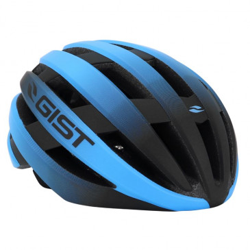 CASQUE VELO ADULTE GIST ROUTE REVOL BLEU/NOIR FEMME ET JUNIOR FULL IN-MOLD TAILLE 54-58 REGLAGE MOLETTE 8013271317267