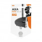 HEAD LIGHT FOR EBIKE -ON FRONT MUDGUARD - AXA 606 15LUX 6-48V BLACK - RETRO DESIGN 8713249282909