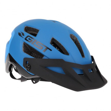 MTB ADULT HELMET - GIST KOP BLUE IN-MOLD -EURO 56-62 With visor adjustable in 3 positions- FIT-SYSTEM (IN BOX) 8013271329796