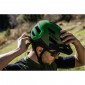 MTB ADULT HELMET - GIST KOP BLUE IN-MOLD -EURO 56-62 With visor adjustable in 3 positions- FIT-SYSTEM (IN BOX) 8013271329796