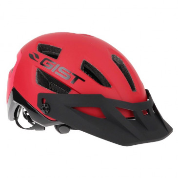 CASQUE VELO ADULTE GIST VTT KOP ROUGE IN-MOLD TAILLE 56-62 AVEC VISIERE REGLABLE EN 3 POSITIONS ET FIT-SYSTEM (VENDU EN BOITE) 8013271329956