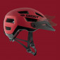 CASQUE VELO ADULTE GIST VTT KOP ROUGE IN-MOLD TAILLE 56-62 AVEC VISIERE REGLABLE EN 3 POSITIONS ET FIT-SYSTEM (VENDU EN BOITE) 8013271329956