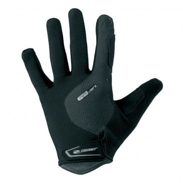 ADULT CYCLING GLOVE- LONG - GIST HERO (For MTB) GEL BLACK S (PAIR) TOUCHSCREEN FUNCTION-5532 8013271252896