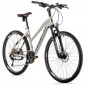 VELO MUSCULAIRE VTC 28 LEADER FOX SUMAVA FEMME ARGENT MAT 9V CADRE 16,5 POUCES (TAILLE ADULTE 160 à 168 cm) 8592826033673