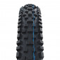 TYRE FOR MTB 27.5 X 2.40 SCHWALBE NOBBY NIC ADDIX PERFORMANCE BLACK -FOLDABLE- (62-584) TUBETYPE/TUBELESS COMPATIBLE E-BIKE 4026495897853