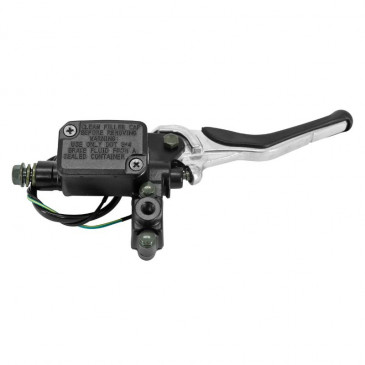 BRAKE MASTER CYLINDER FOR YAMAHA 50 AEROX/MBK 50 NITRO - RIGHT -BLACK/SILVER -P2R- 3700948210031