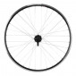 WHEEL FOR TREKKING BIKE- 700X35 DISC/V-B -FRONT- M240 ALU -BLACK- VELOX HUB DISC 6 HOLES 3660429073282