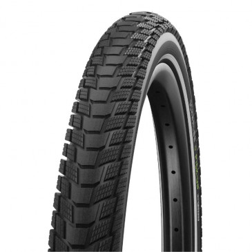 PNEU CARGO / CITY 24 X 2.35 SCHWALBE PICK-UP NOIR TR DOUBLE DEFENSE (60-507) COMPATIBLE VAE (POIDS MAX 145kgs) 4026495902502