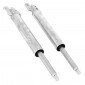 LOWER LEGS + ARMS FOR FORK - FOR MOPED MBK 40, 41, 50, 85, 88 (PAIR) -SELECTION P2R- 3701213428335