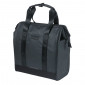 SACOCHE ARRIERE VELO LATERALE BASIL GRAND TARPAULIN SHOPPER NOIR DROIT/GAUCHE WATERPROOF 23L (34x19x35cm) 8715019182549