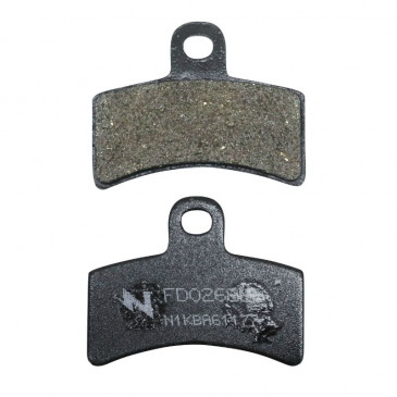 BRAKE PADS - NEWFREN FOR GAS GAS 125-200-250-280-320 TXT 2000>2003, 125 PAMPERA 2004> (L 57mm - H 44.5mm - P 6.5mm) (FD0268BD) (DIRT ORGANIC) 8025832414988