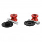 DIABOLO FOR PADDOCK STAND FOR YAMAHA 700 MT-07 ALUMINIUM RED (PAIR) -AVOC- 3700948234884