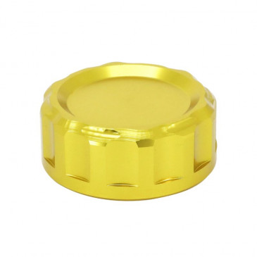 REAR BRAKE FLUID RESERVOIR CAP - FOR YAMAHA 700 MT-07 2014>2016 ALUMINIUM ANODIZED GOLD -AVOC- 3700948235164