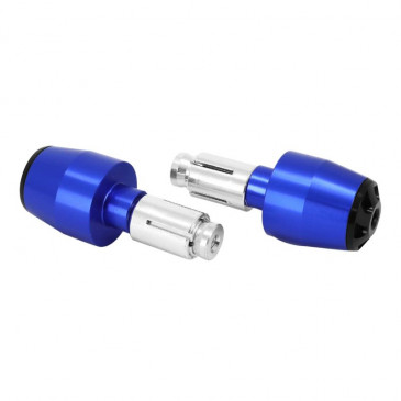 BAR ENDS FOR YAMAHA 700 MT-07 BLUE ANODIZED ALU (PAIR) -AVOC- 3700948235256