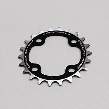 PLATEAU VTT 4BRA D.64 TA CHINOOK 26DTS INTERIEUR TRIPLE NOIR ALU POUR SHIMANO / SRAM / FSA 9V. 3662458000185