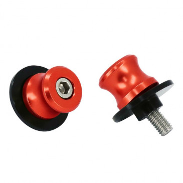 DIABOLO FOR PADDOCK STAND FOR YAMAHA 700 MT-07 ALUMINIUM RED (PAIR) -AVOC- 3700948234884