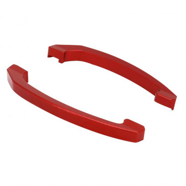 PASSENGER REAR GRAB HANDLE FOR YAMAHA 700 MT-07 2014>2017 RED CNC ALUMINIUM (PAIR) -AVOC- 3700948234327