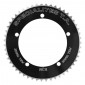 PLATEAU PISTE 5BRA D.144 TA FULL TRACK 51DTS NOIR ALU 7075 POUR CHAINE 3.17mm (1"1/8) 3662458005333