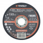 DISQUE DE TRONCONNAGE TIVOLY FURIUS METAL DIAM 125 mm (VENDU A L'UNITE) 3221910898007