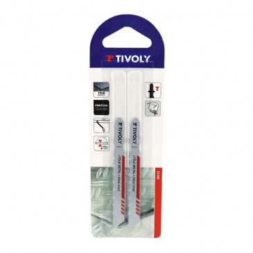 SABRE SAW BLADES - TIVOLY FOR METAL SHEETS (2 IN BLISTER PACK) 3221910898564