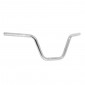 HANDLEBAR FOR MOPED MBK 51/PEUGEOT 103 SP, SPX, FOX (Ø 22mm Long 610mm Hg 200mm) CHROME (VERSION 2) -SELECTION P2R- 3701213429974