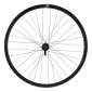 ROUE GRAVEL / ROUTE DISQUE BLOCAGE 700 PULSE 17 AVANT MOYEU BILLE CENTERLOCK NOIR JANTE 17C 32 RAYONS ACIER NOIR 3660429017200