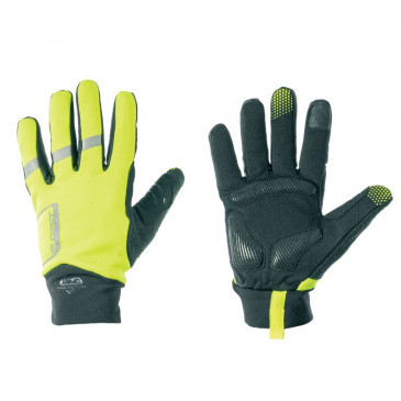 GANTS VELO HIVER LONG GIST WAY TOUCH MEMBRANE ANTI PLUIE ET IMPERMEABLE JAUNE FLUO S (PAIRE SUR CARTE) COMPATIBLE ECRAN TACTILE -5494 8013271325538