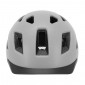 CASQUE VELO ADULTE GIST URBAIN SMART GRIS IN-MOLD AVEC ECLAIRAGE ARRIERE TAILLE 56-62 REGLAGE MOLETTE - LUMIERE VISIBLE A 200m 8013271333847