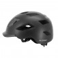 CASQUE VELO ADULTE GIST URBAIN SMART NOIR IN-MOLD AVEC ECLAIRAGE ARRIERE TAILLE 52-58 REGLAGE MOLETTE - LUMIERE VISIBLE A 200m 8013271333816