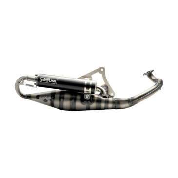 EXHAUST FOR SCOOT YASUNI R VARNISHED FOR PEUGEOT 50 LUDIX H2O, VIVACITY 2008>, KISBEE 2 Stroke, SPEEDFIGHT 3 2 Stroke (BLACK SILENCER) -TUB225B- 8404014007833