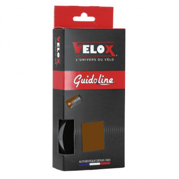 HANDLEBAR TAPE - VELOX MAXI CORK 2 tones BLACK/BROWN 3660429382179