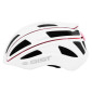 CASQUE VELO ADULTE GIST URBAIN LUXO BLANC IN-MOLD AVEC ECLAIRAGE USB 360° TAILLE 52-58 REGLAGE MOLETTE 8013271329901