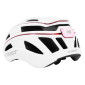 CASQUE VELO ADULTE GIST URBAIN LUXO BLANC IN-MOLD AVEC ECLAIRAGE USB 360° TAILLE 52-58 REGLAGE MOLETTE 8013271329901