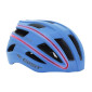 CASQUE VELO ADULTE GIST URBAIN LUXO BLEU OPAQUE IN-MOLD AVEC ECLAIRAGE USB 360° TAILLE 52-58 REGLAGE MOLETTE 8013271329888