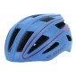 CASQUE VELO ADULTE GIST URBAIN LUXO BLEU OPAQUE IN-MOLD AVEC ECLAIRAGE USB 360° TAILLE 52-58 REGLAGE MOLETTE 8013271329888