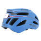 CASQUE VELO ADULTE GIST URBAIN LUXO BLEU OPAQUE IN-MOLD AVEC ECLAIRAGE USB 360° TAILLE 52-58 REGLAGE MOLETTE 8013271329888