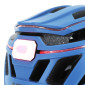 CASQUE VELO ADULTE GIST URBAIN LUXO BLEU OPAQUE IN-MOLD AVEC ECLAIRAGE USB 360° TAILLE 52-58 REGLAGE MOLETTE 8013271329888