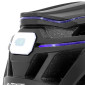 CASQUE VELO ADULTE GIST URBAIN LUXO NOIR IN-MOLD AVEC ECLAIRAGE USB 360° TAILLE 56-62 REGLAGE MOLETTE 8013271329871