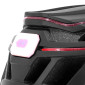 CASQUE VELO ADULTE GIST URBAIN LUXO NOIR IN-MOLD AVEC ECLAIRAGE USB 360° TAILLE 56-62 REGLAGE MOLETTE 8013271329871