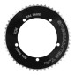 PLATEAU PISTE 5BRA D.144 TA FULL TRACK 54DTS NOIR ALU 7075 POUR CHAINE 3.17mm (1"1/8) 3662458005364