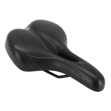 SELLE NEWTON CITY FLUIDYNAMIC DOUBLE DENSITE CONFORT 51 MODERATE AVEC TROU CENTRAL NOIR HOMME 272x192mm (OFFRE SPECIALE) 3700948228210