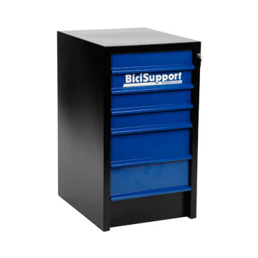 TOOL CABINET - PROFESSIONAL WORKSHOP TOOL CABINET - 6 drawers BLUE/BLACK (Long 510 x Wd 620 x height 900mm) 3700948243671