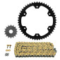 CHAIN AND SPROCKET KIT FOR TRIUMPH 900 TIGER GT/RALLY/PRO 2021> 525 16x50 (Ø SPROCKET 167/190/8.5) (OEM SPECIFICATIONS) -AFAM- 5400598229268