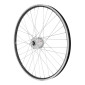 ROUE VTT PATIN BLOCAGE 26" ER10 AVANT NOIR MOYEU SHIMANO DYNAMO DH2N 6 VOLT-3W JANTE 19C 3660429062699